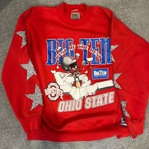 LF Ohio state glitter sweatshirt